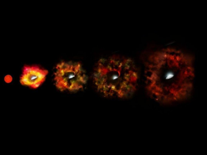 Астрономы раскрыли тайну исчезновения звезды N6946-BH1