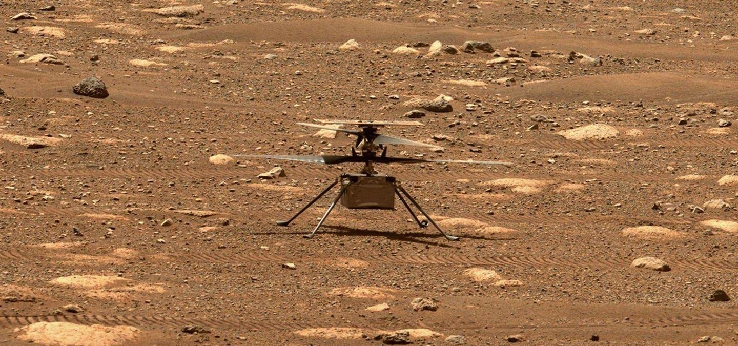 NASA представили концепт нового марсианского вертолета Mars Chopper