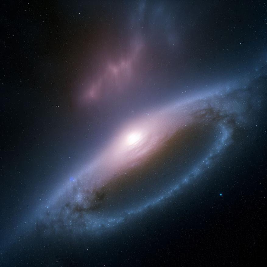 Спиральный диск Млечного Пути: почему он не плоский