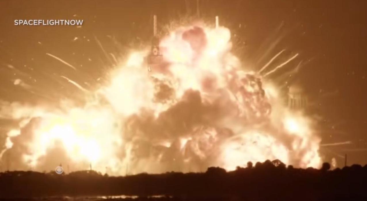 Конкурент ракетам SpaceX отброшен назад: мощнейший взрыв New Glenn компании Blue Origin 