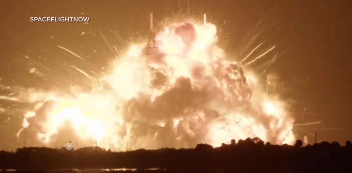 Конкурент ракетам SpaceX отброшен назад: мощнейший взрыв New Glenn компании Blue Origin 
