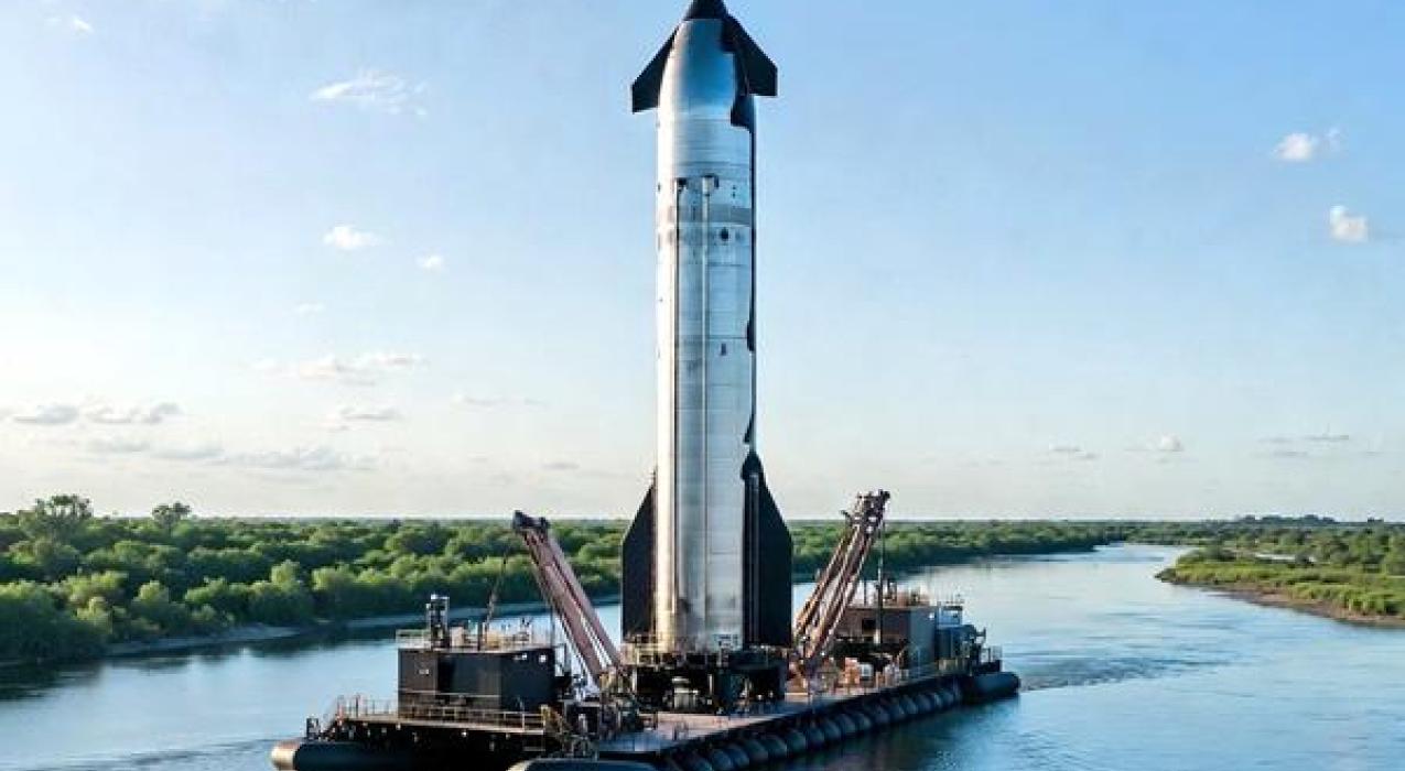 SpaceX готовит переброску ракет Starship из Техаса во Флориду по воде