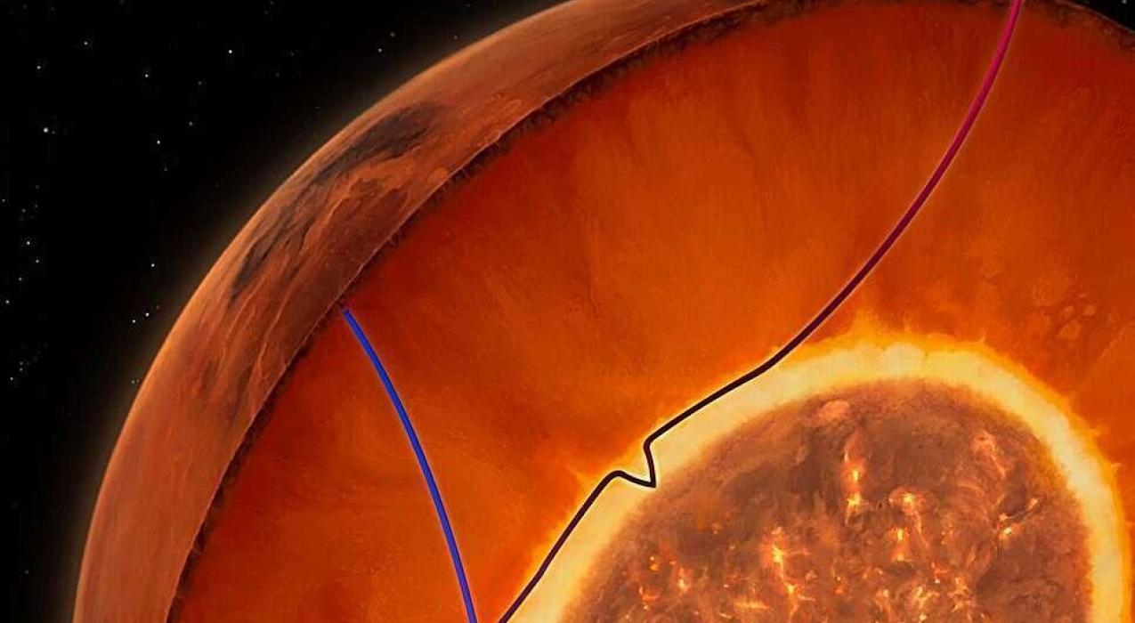 Ученые обнаружили расплавленный слой силикатов, покрывающий марсианское ядро