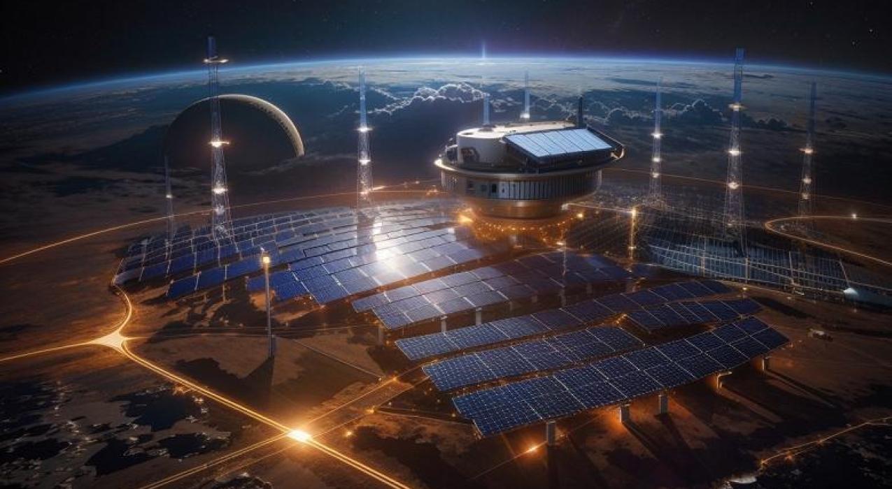 Космическая энергетика- недорогие и лёгкие солнечные панели для космических станций и космических солнечных ферм