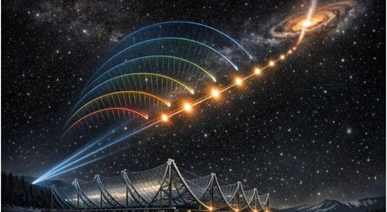 Астрономы раскрыли новые детали загадочного повторяющегося быстрого радиовсплеска FRB 20220912A   