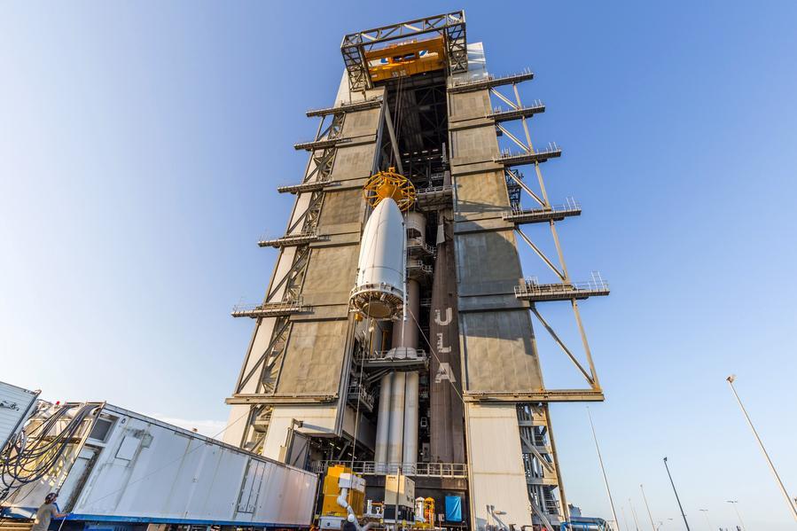 Последний запуск ракеты Atlas V: её заполнили спутниками Amazon Leo