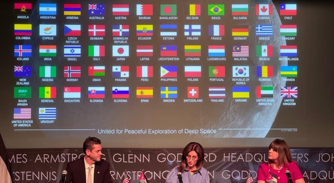 Иордания присоединилась к международным соглашениям Artemis по освоению Луны и космоса