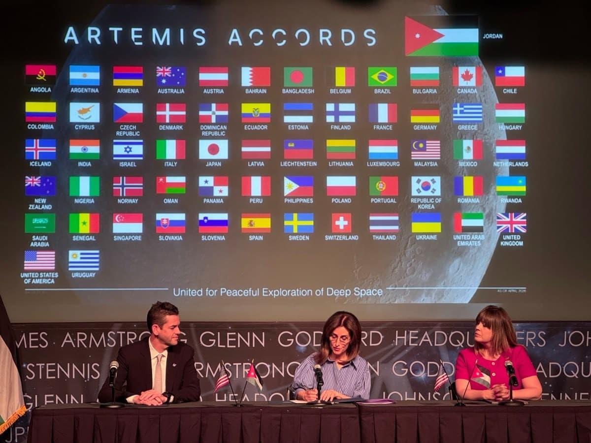 Иордания присоединилась к международным соглашениям Artemis по освоению Луны и космоса