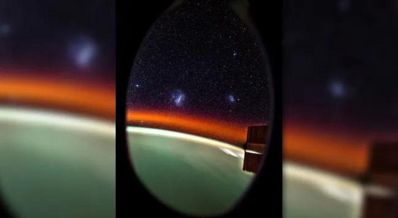 Астронавт НАСА сделал редкий снимок галактики с МКС