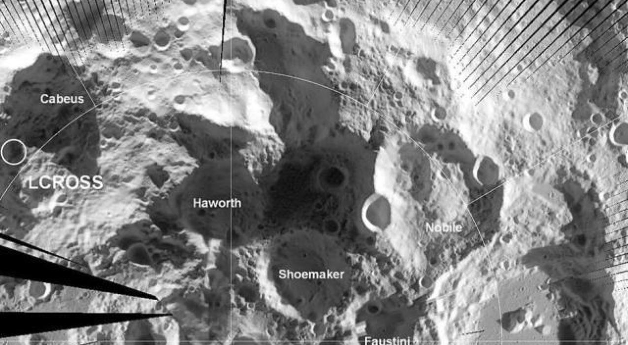 Постоянно затененные кратеры на южном полюсе Луны оказались аномально глубокими