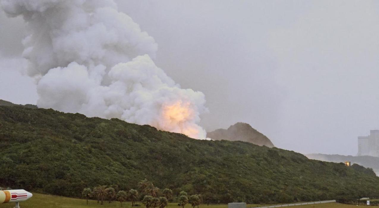 В Японии во время испытания опять взорвалась ракета-носитель Epsilon S