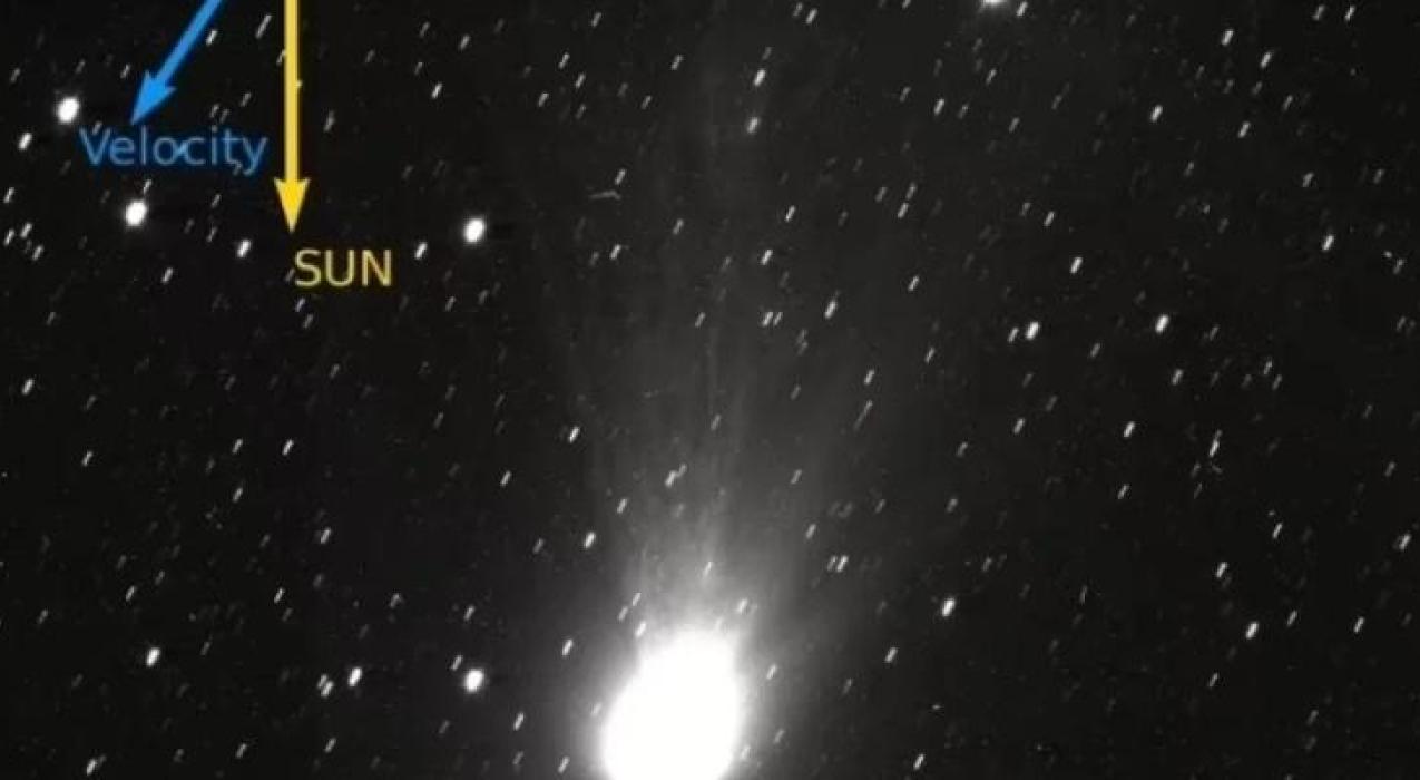 ESA представило новый снимок межзвездной кометы 3I/ATLAS