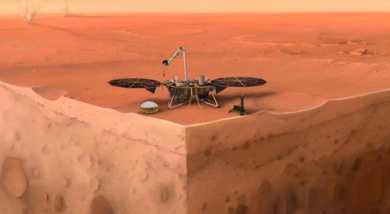 Учёные в афтершоке- Зонд Mars InSight сообщил о сильнейшем «марсотрясении» не очень понятной природы