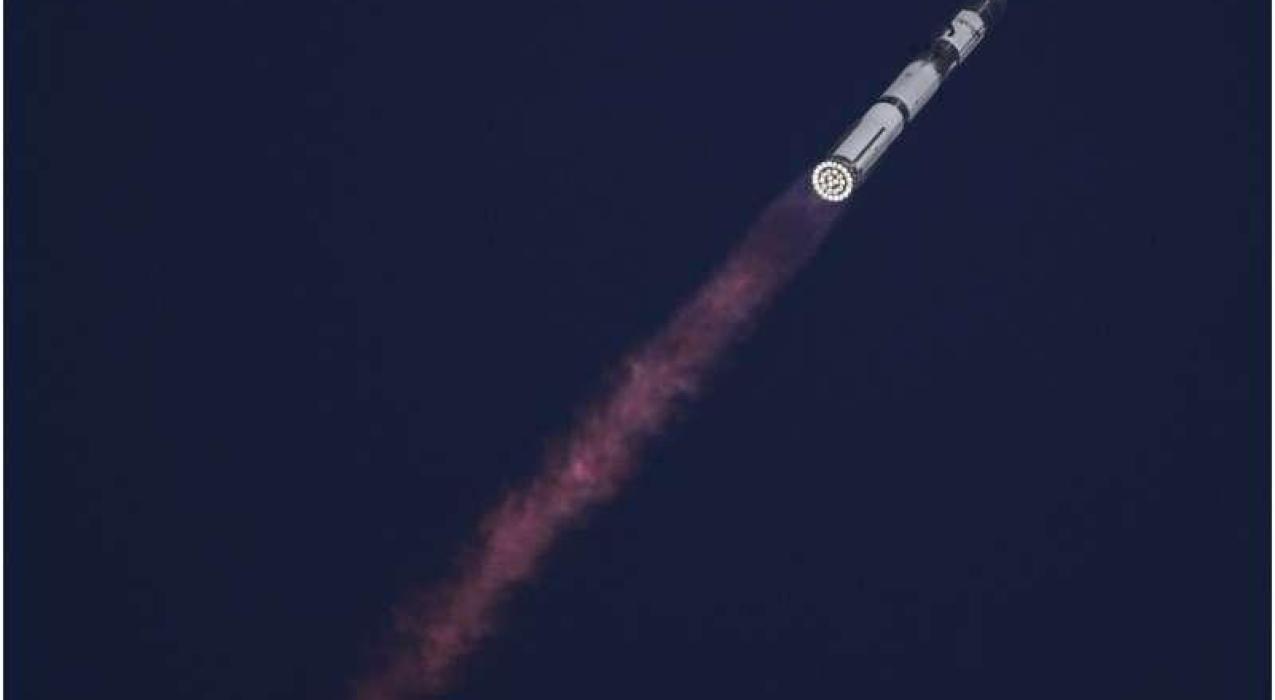 Starship завершил шестой испытательный полет