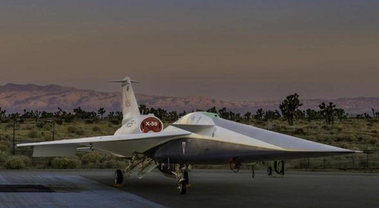 Двигатель экспериментального сверхзвукового самолета Х-59 прошел огневые испытания