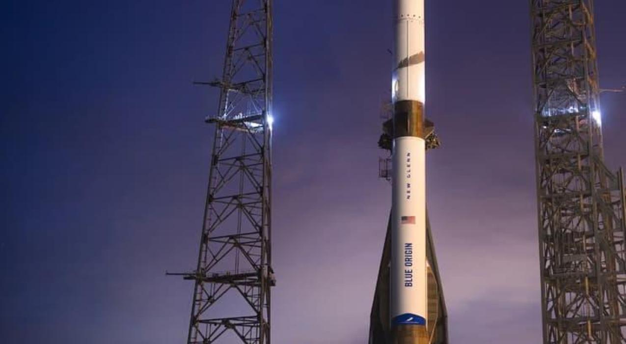 Blue Origin готовит повторный запуск ракеты New Glenn с первой многоразовой ступенью