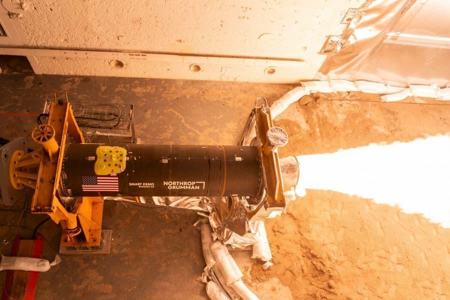 Northrop Grumman успешно испытала второй твердотопливный ракетный двигатель BAMM29! 2.0