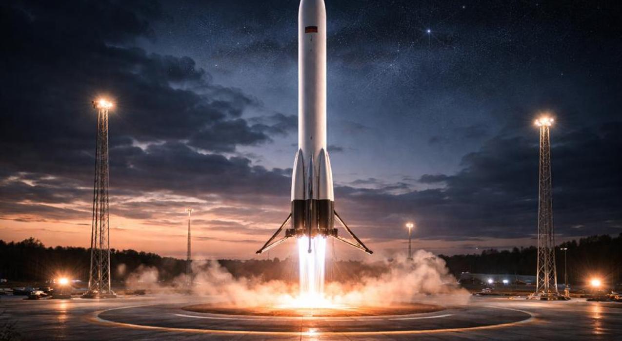 Взлет и посадка первой российской многоразовой ракеты «Амур-СПГ» запланирована на 2028 год