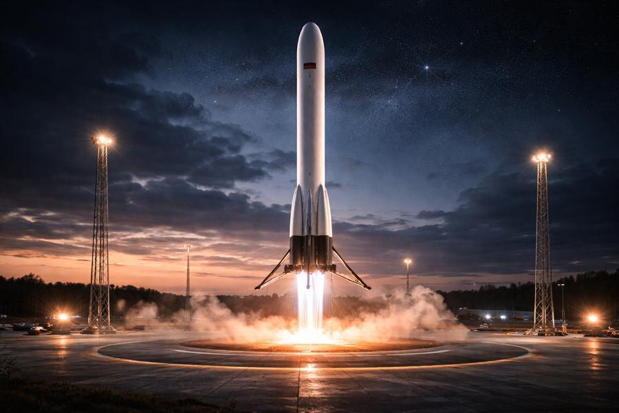 Взлет и посадка первой российской многоразовой ракеты «Амур-СПГ» запланирована на 2028 год