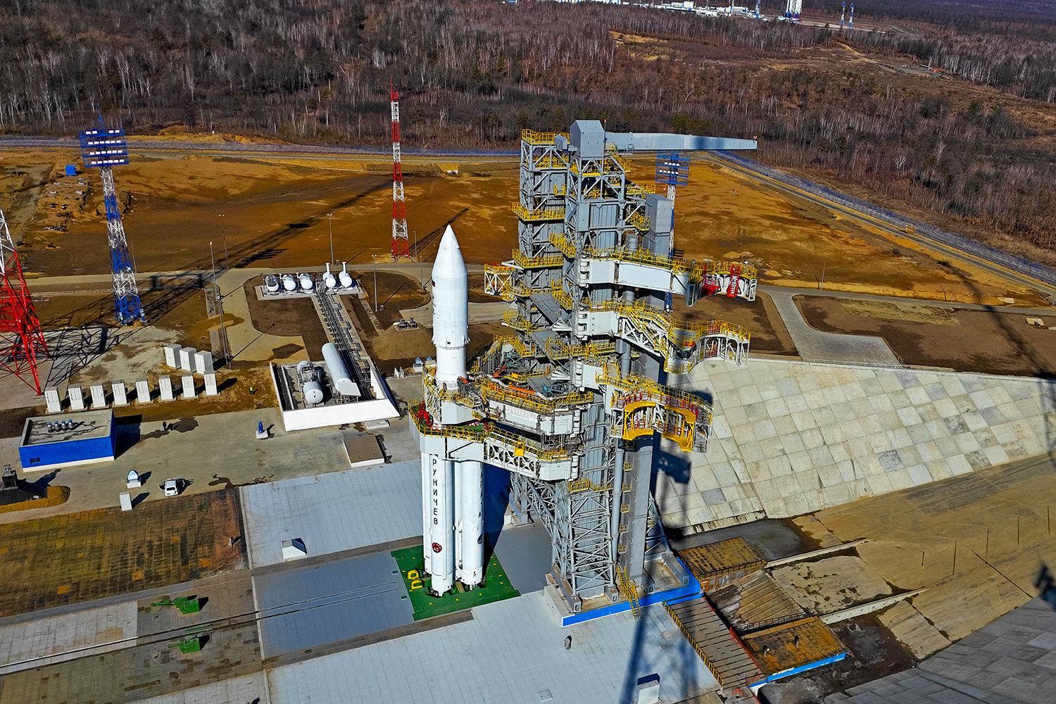 Стартовый комплекс «Ангары» на Восточном разросся до 316 объектов и почти 90 гектаров