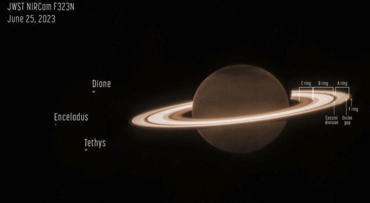 Вокруг Сатурна насчитали 128 неправильных лун