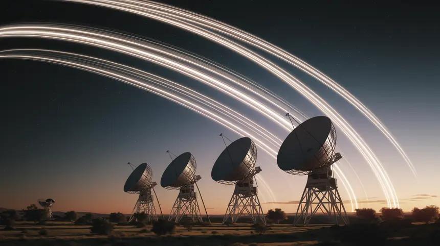 Starlink мешает науке- спутники искажают данные крупнейшего телескопа Южной Африки