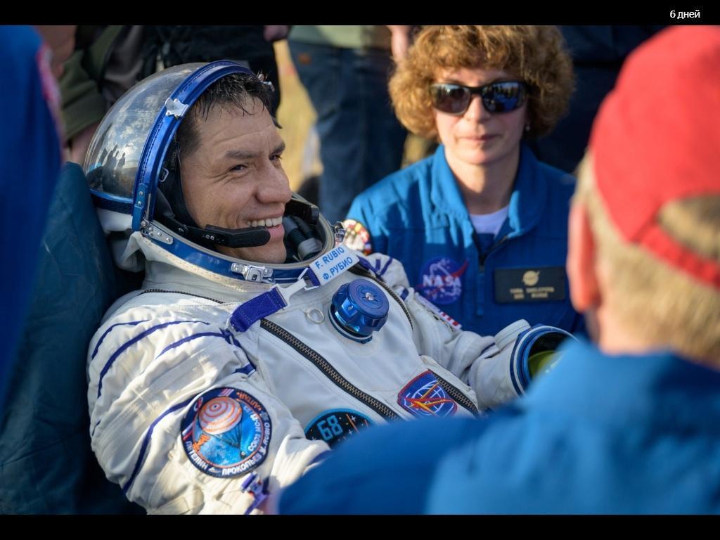 NASA использует данные о работе Рубио на МКС для подготовки полета человека на Марс