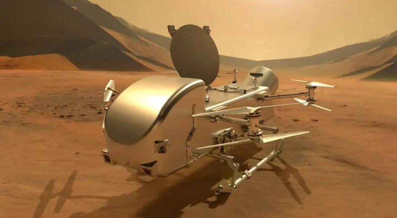 Названа угроза, с которой может столкнуться миссия Dragonfly на Титане