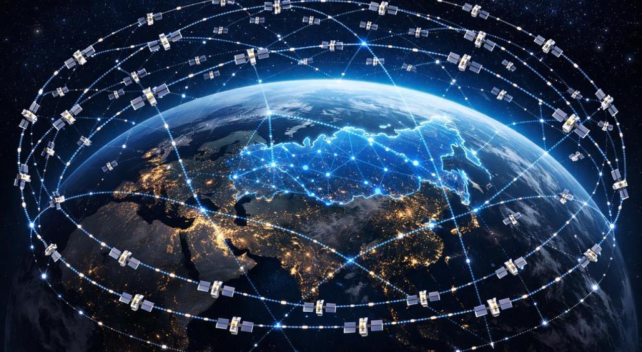 В России появится еще один аналог Starlink — многофункциональная система персональной спутниковой связи и передачи данных на базе 180 спутников