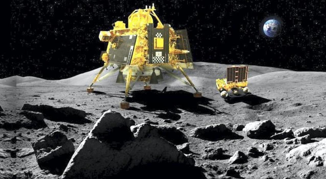 Зонд "Чандраян-3" обнаружил следы древнего "океана магмы" у южного полюса Луны