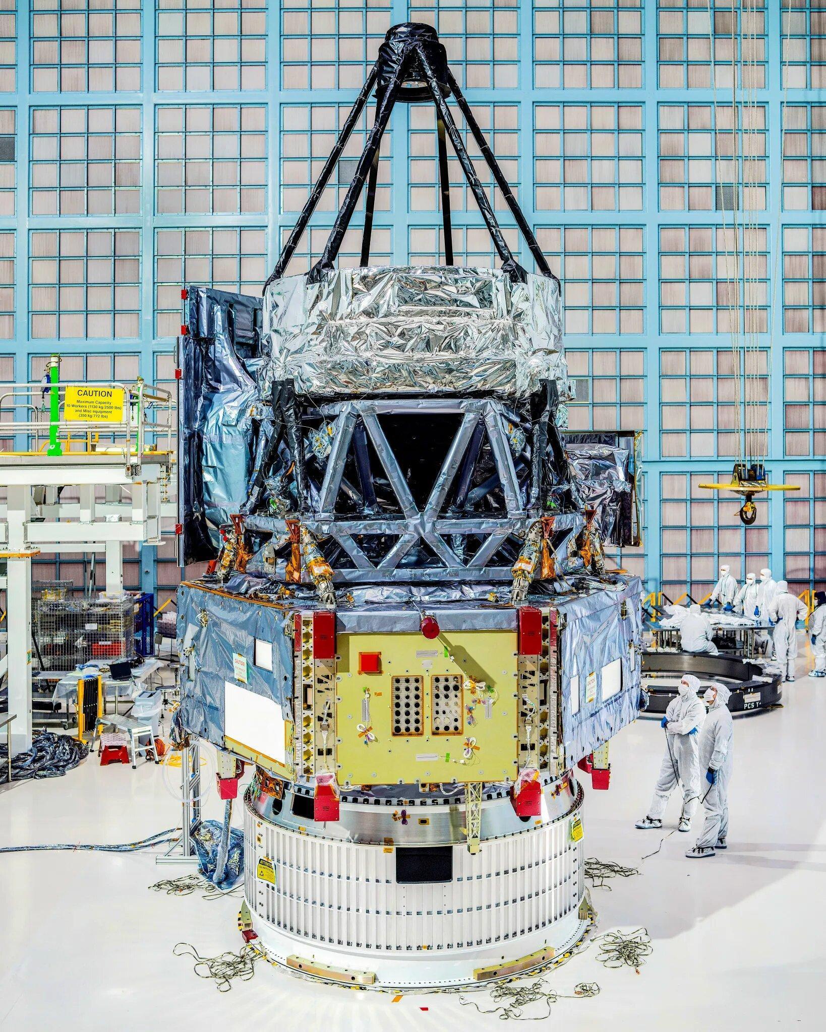 Новый этап в сборке телескопа Nancy Grace Roman- NASA успешно объединило ключевые компоненты