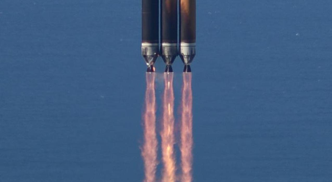 Ракета-носитель Delta IV Heavy от ULA отправляется в свой последний полет