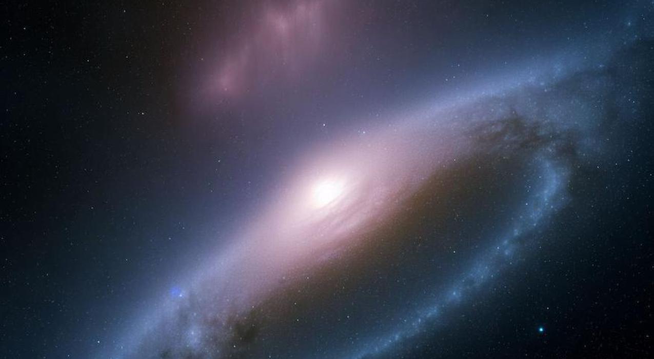 Спиральный диск Млечного Пути- почему он не плоский