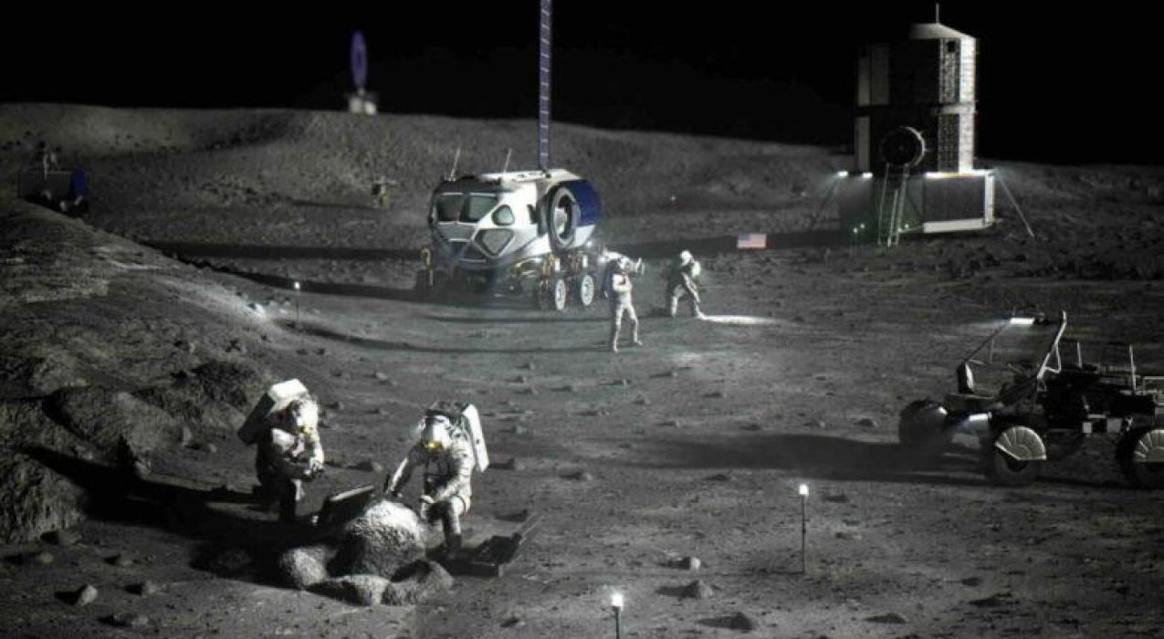 Исследование показало как лунная пыль может усилить строительные композиты  