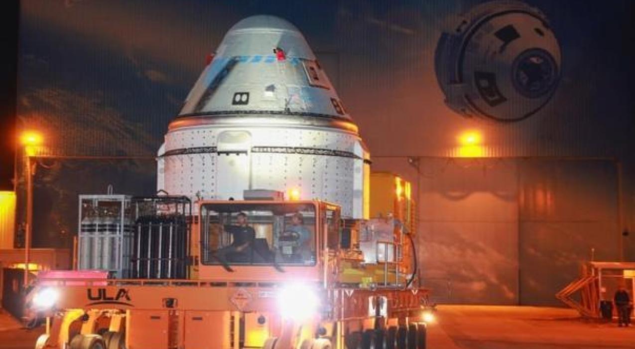 Всё готово к первому пилотируемому, испытательному полету космического корабля Boeing Starliner