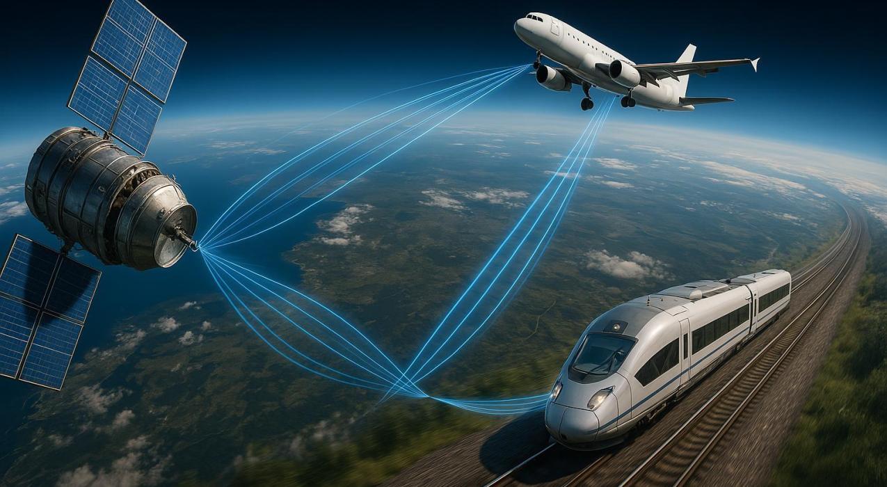 Роскосмос- российские поезда получат стабильный интернет к 2027 году